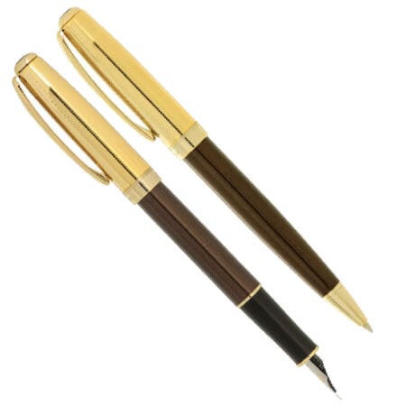 جفتی خودکار و خودنویس یوروپن مدل Club نیمه طلایی