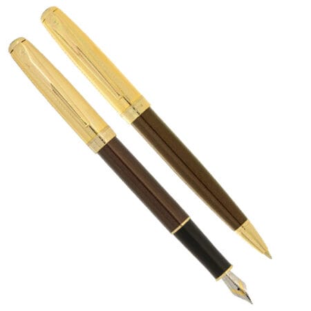 جفتی خودکار و خودنویس یوروپن مدل Club نیمه طلایی