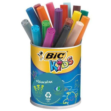 ماژیک 18 رنگ بیک مدل Visa