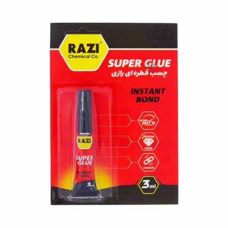 چسب قطره ای رازی مدل Super Glue