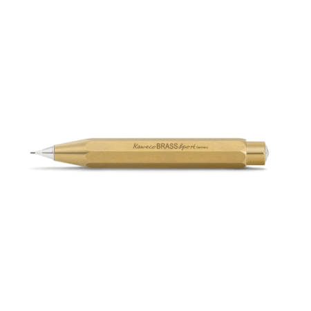 مداد نوکی 0.7mm برند kaweco مدل BRASS SPORT