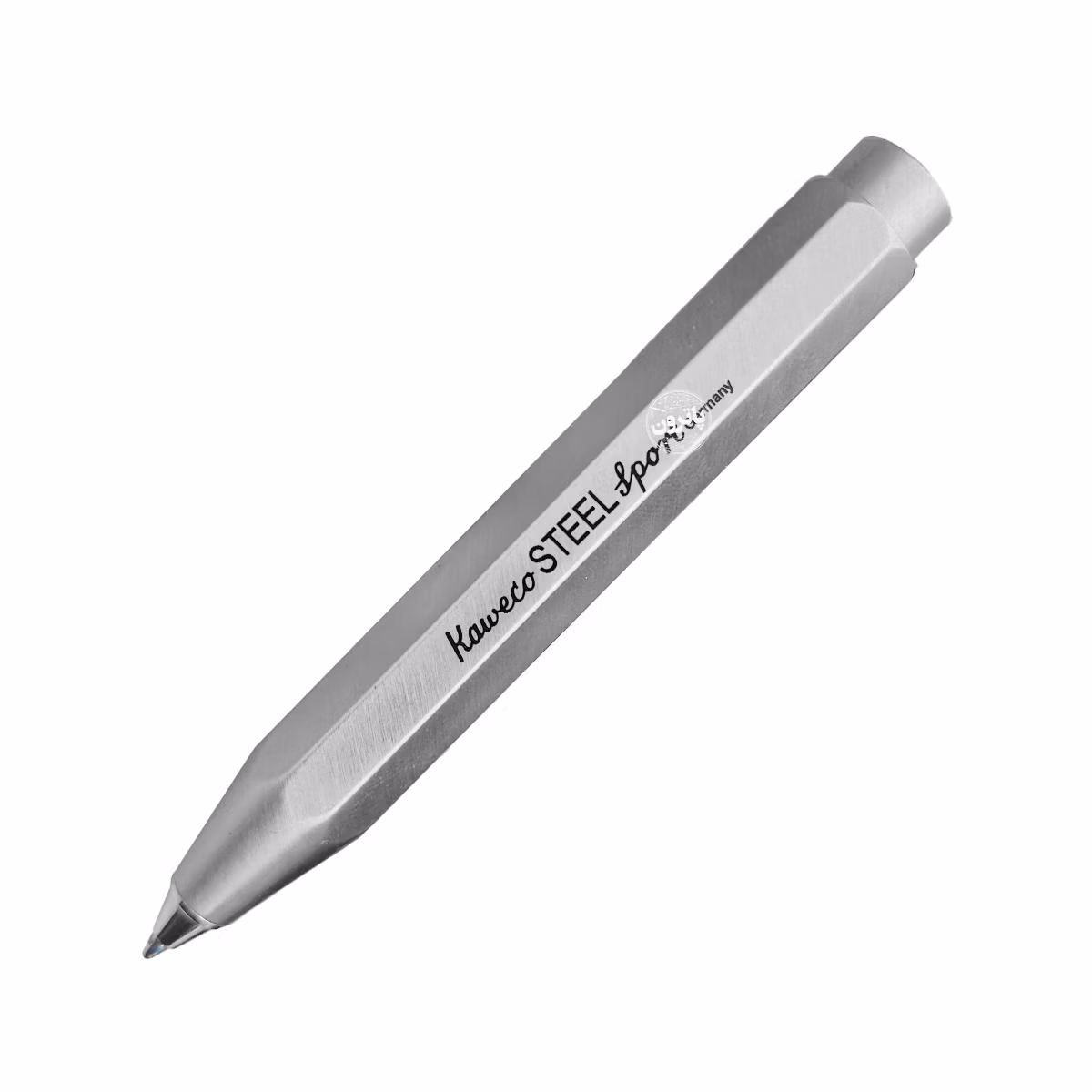 خودکار Kaweco مدل Steel Sport - کوتاه تمام استیل خودکار Kaweco مدل Steel Sport - کوتاه تمام استیل