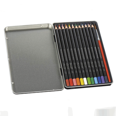 مداد آبرنگ 12 تایی کنته