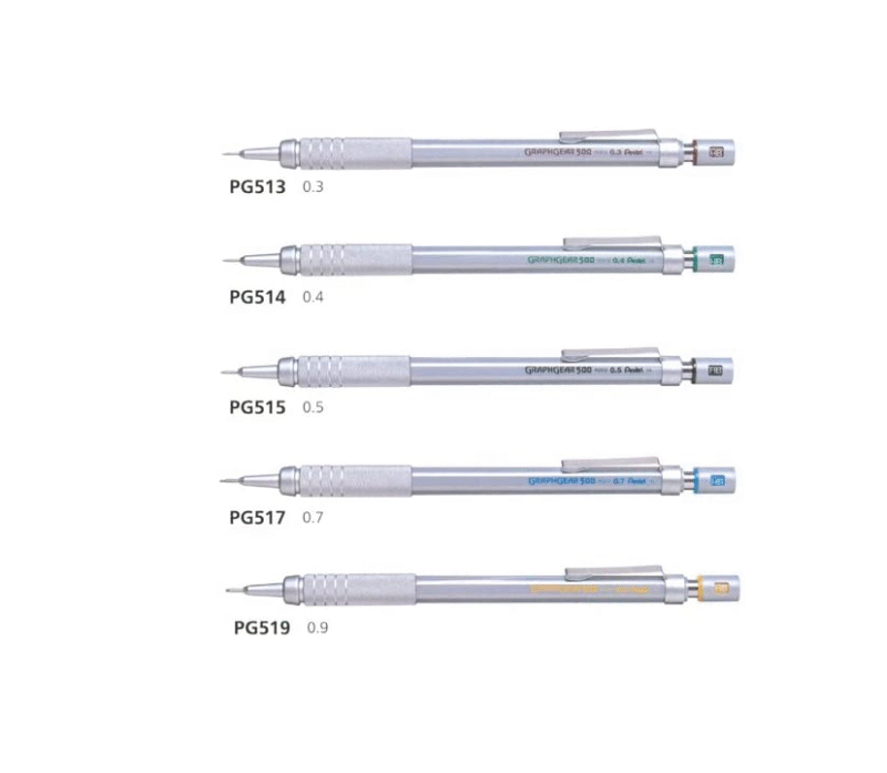 مداد نوکی GRAPHGEAR 500 برند pentel