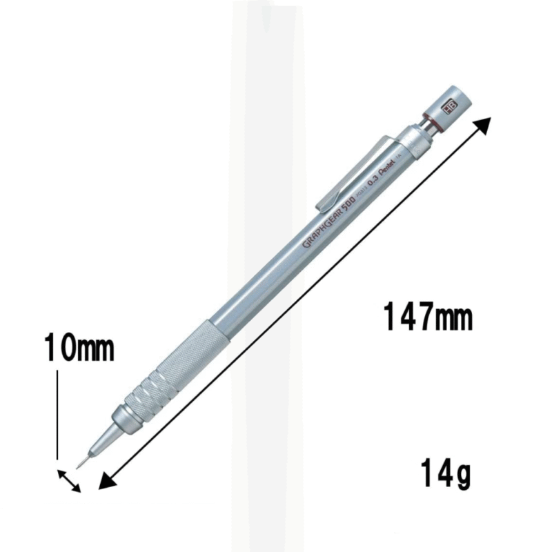 مداد نوکی GRAPHGEAR 500 برند pentel