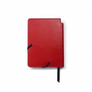 دفتر کلاسیک کراس Medium Journal با جلد چرم طبیعی قرمز رنگ