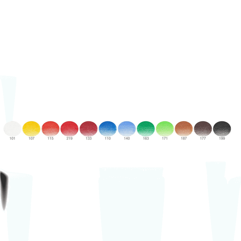 مداد رنگی 12 رنگ فابر کاستل مدل Polychromos جعبه فلزی ست آرتیستی
