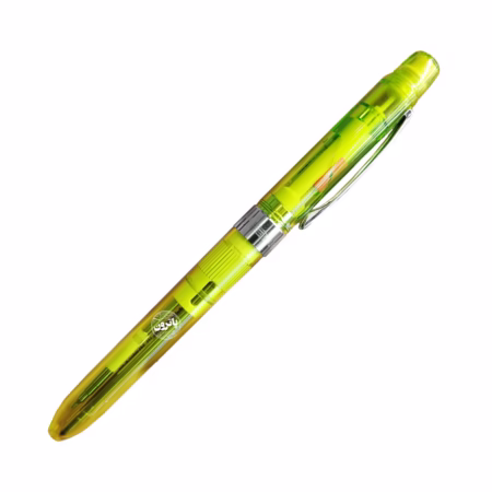 قلم 3 کاره Platinum مدل Mwb-500 Rs - اتود + 2 رنگ خودکار - بدنه شفاف