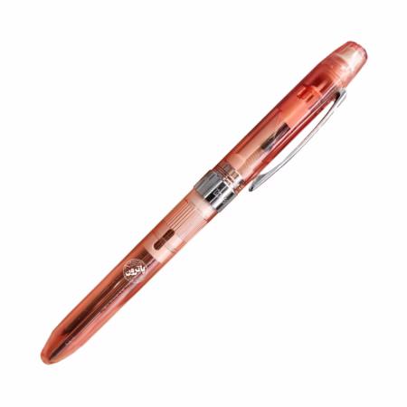 قلم 3 کاره Platinum مدل Mwb-500 Rs - اتود + 2 رنگ خودکار - بدنه شفاف