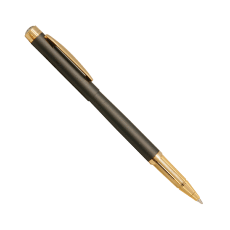 روان نویس مدل ELLESSE از برند Iplomat بدنه طوسی گیره طلایی