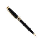 خودکار مدل JUPITER از برند pierre cardin بدنه مشکی لاکی با گیره طلایی