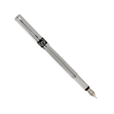 خودنویس مدل SCHMIDTS از برند Iplomat بدنه پلاتینیوم گیره استیل