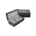 خودنویس The One برند پیره کاردین طراح معروف صنعت مد بدنه آبکاری شده با کروم طوسی رنگ