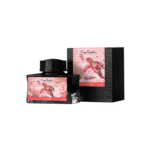 جوهر خودنویس پیره کاردین pierre cardin بطری شیشه ای صورتی تیره