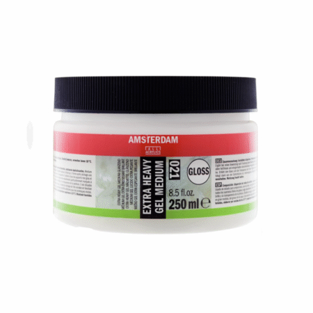 ژل براق مدیوم 021 آمستردام از برند talens مدل extra heavy حجم 250ml شیری رنگ