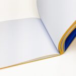 دفتر یادداشت تن تن pill جلد ضخیم مربعی در رنگ زرد