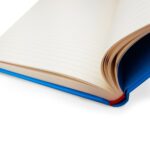 دفتر دات نوت I WRITE در رنگبندی متنوع و مینیمال آبی