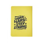 دفتر شطرنجی HIRMANDPAPER ته دوخت 40 برگ زرد ورک هارد