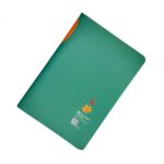 دفتر شطرنجی HIRMANDPAPER ته دوخت 40 طرح پاییزی دختر