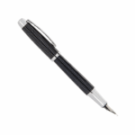 خودنویس مدل ALLIANZ از برند Iplomat بدنه دودی طرح دار گیره استیل