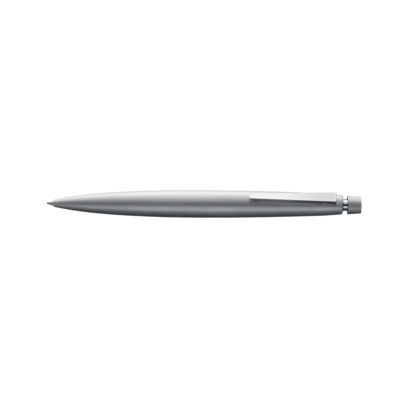 مداد نوکی لامی مدل 2000 بدنه فلزی استیل مات با گیره استیل 0.5mm و 0.7mm