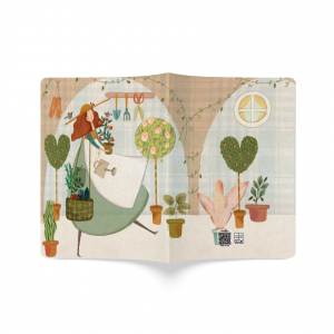 دفتر یادداشت جیبی MRNOTE جلد پاسپورتی در طرح های متنوع