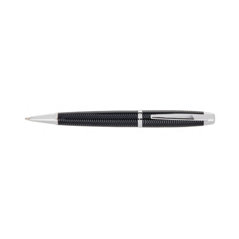 خودکار مدل ALLIANZ از برند Iplomat بدنه دودی طرح دار با گیره استیل