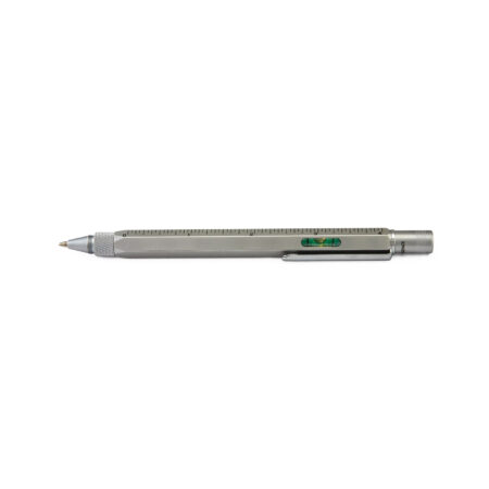 قلم چند کاره ENGINEER از برند IPLOMAT بدنه استیل مات گیره استیل