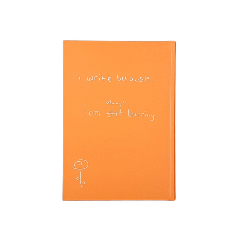 دفتر دات نوت مدل I WRITE BECAUSE - تصویر 5