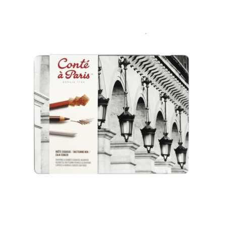 ست طراحی Conte Paris مجموعه 21 عددی جعبه فلزی