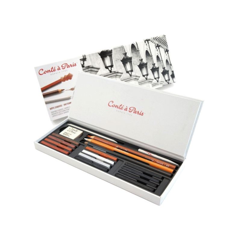 ست طراحی کنته پاریس استودیو مجموعه 18 عددی جعبه مقوایی