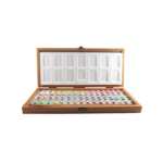 آبرنگ 48 رنگ افرا مدل Professional جعبه چوبی