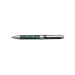 قلم سه کاره MWBA-8000 برند پلاتینیوم مشکی با تکه های مرواریدی