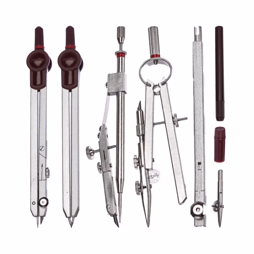 ست پرگار روترینگ 8 تکه مدل Centro Universal Compass Set کد S0233410