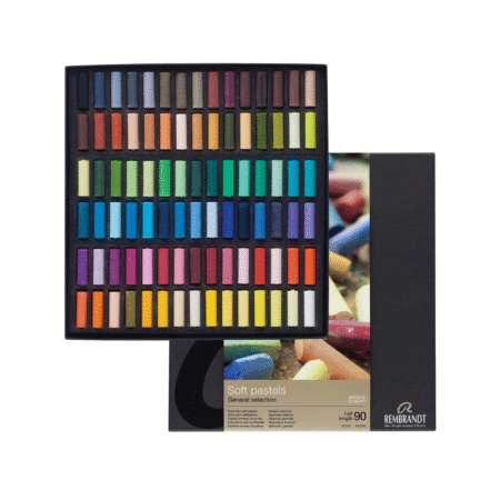 پاستل 90 رنگ Rambrandt برند talens کیفیت آرتیستی نیم قلمی