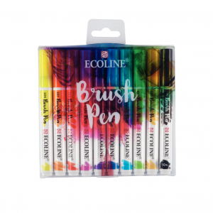 ماژیک طراحی اکولین تالنز مجموعه 10 عددی از رنگ های اصلی