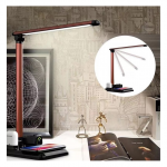 چراغ مطالعه QI مدل 4IN1 همراه با شارژر بی سیم و لامپ LED