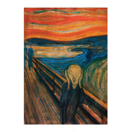 پازل 1000 تکه طرح جیغ از برند MIROOJ کد 2885