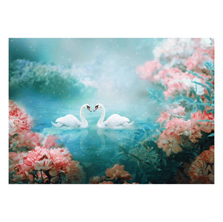 پازل 1000 تکه طرح قو از برند MIROOJ کد 2901