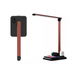 چراغ مطالعه QI مدل 4IN1 همراه با شارژر بی سیم و لامپ LED