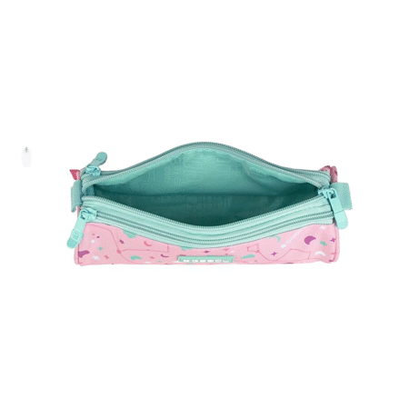 جامدادی سه زیپ MAGGIE از برند GABOL رنگ صورتی