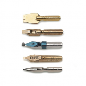 نوک قلم فلزی کرتاکالر مجموعه 5 عددی در سایزهای مختلف