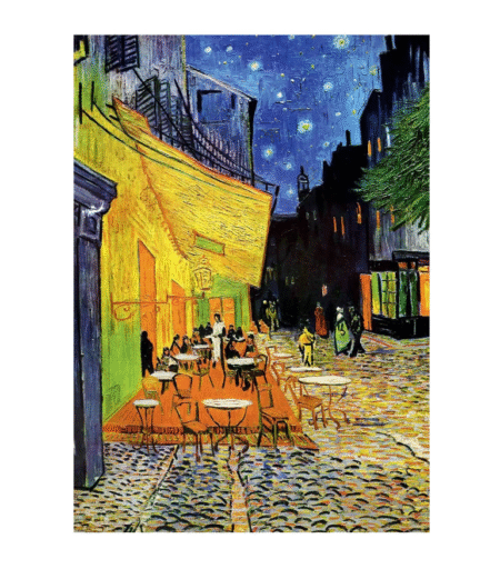 پازل کافه تراس در شب از برند mirooj کد 2890