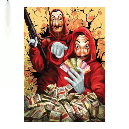 پازل 1000 تکه سرقت پول از برند mirooj کد 2898