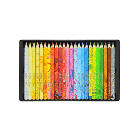 مداد چند رنگ Magic از برند KOH-I-NOOR ست 24 تایی