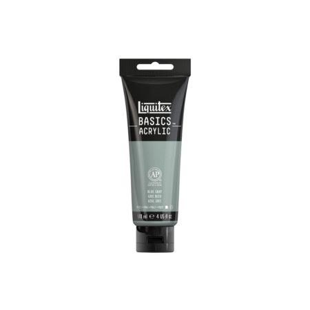 آبی Gray آکریلیک BASICS از برند LIQUITEX حجم 118ml