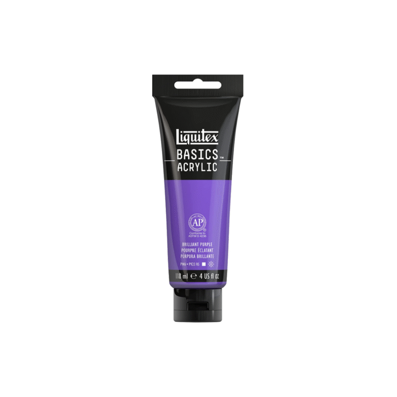 بنفش Brilliant آکریلیک BASICS از برند LIQUITEX حجم 118ML