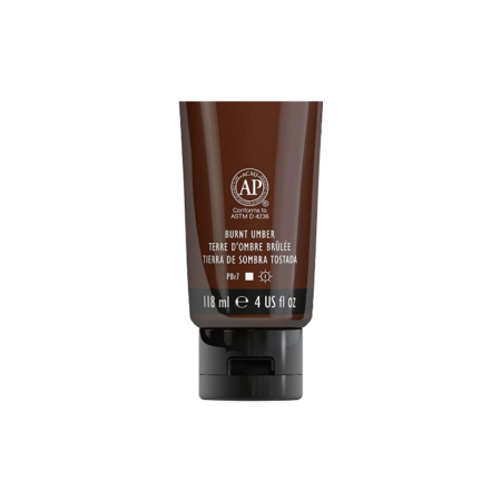 قهوه ای Burnt umber آکریلیک BASICS از برند LIQUITEX