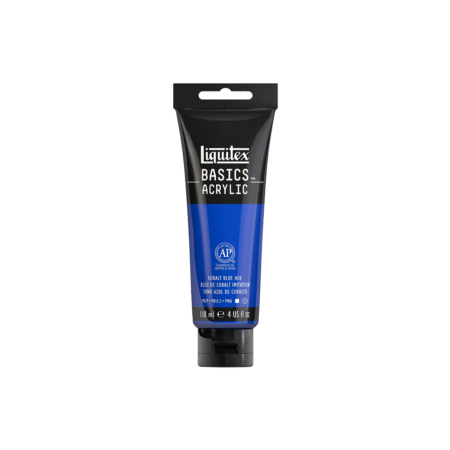 آبی Cobalt آکریلیک BASICS از برند LIQUITEX حجم 118ML