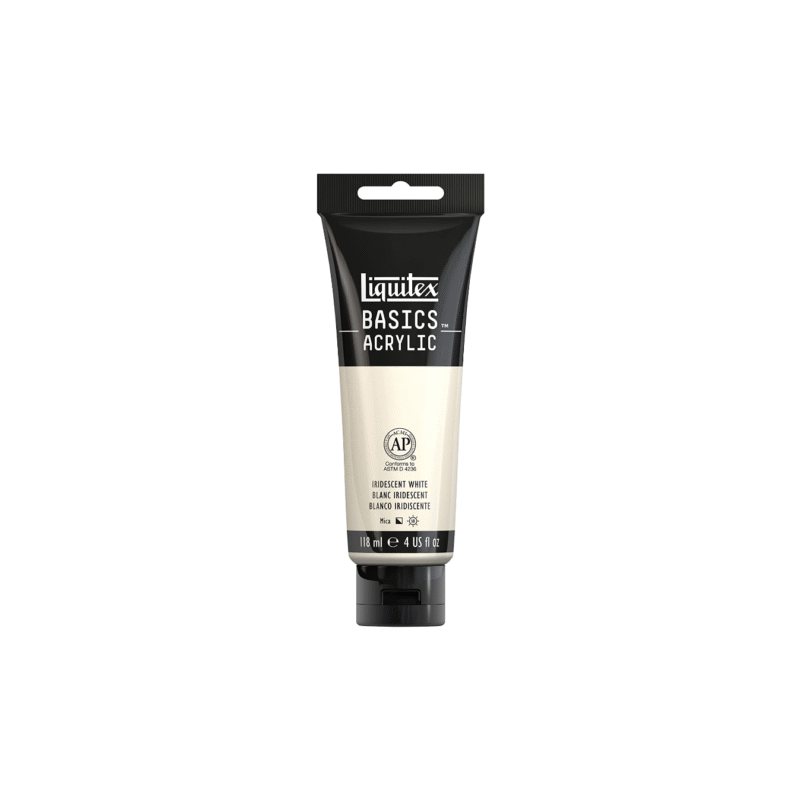 سفید Iridescent آکریلیک BASICS از برند LIQUITEX
